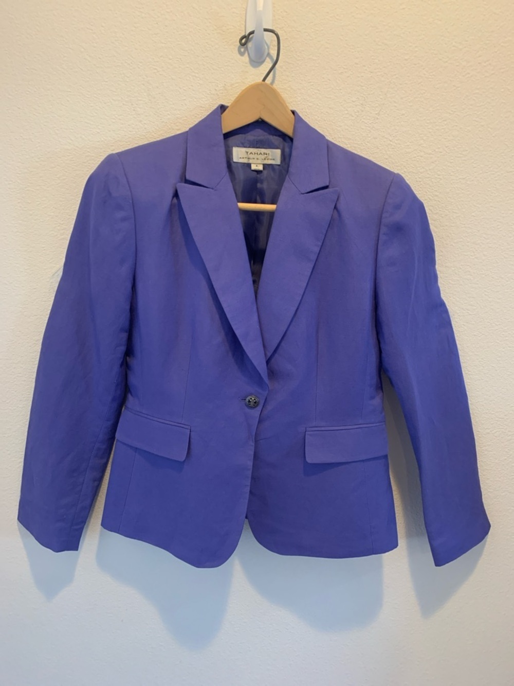 Tahari Royal Purple Single-Button Women's Blazer​​